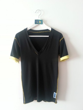 jersey deep v neck 